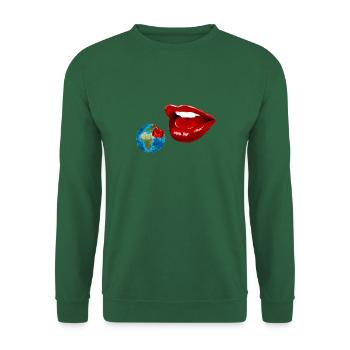 The 1% - Unisex Sweatshirt - green - Front