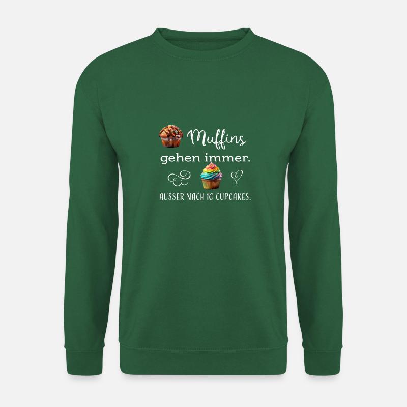 Muffin Cupcake ws - Unisex Pullover - Grün