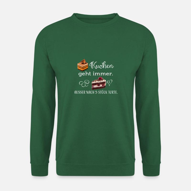Kuchen Torte ws - Unisex Pullover - Grün