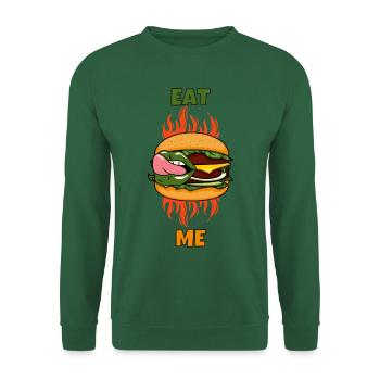 Me series - Eat me - Unisex Sweatshirt - green - Front