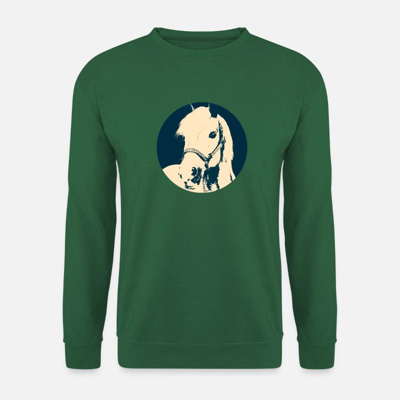 Western Power Horse - Unisex Pullover - Grün