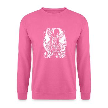 Fairycore Esthétique Grunge Squelette Fée Goth G - Sweat-shirt Unisexe - rose - Devant