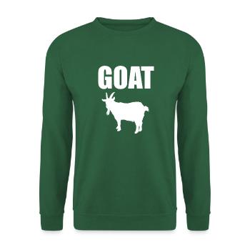 Greatest of all Time - Unisex Sweatshirt - green - Front