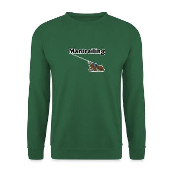 Mantrailing1 3 - Unisex Pullover - Grün - Vorne