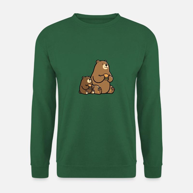 Bears Father Son - Unisex Sweatshirt - green