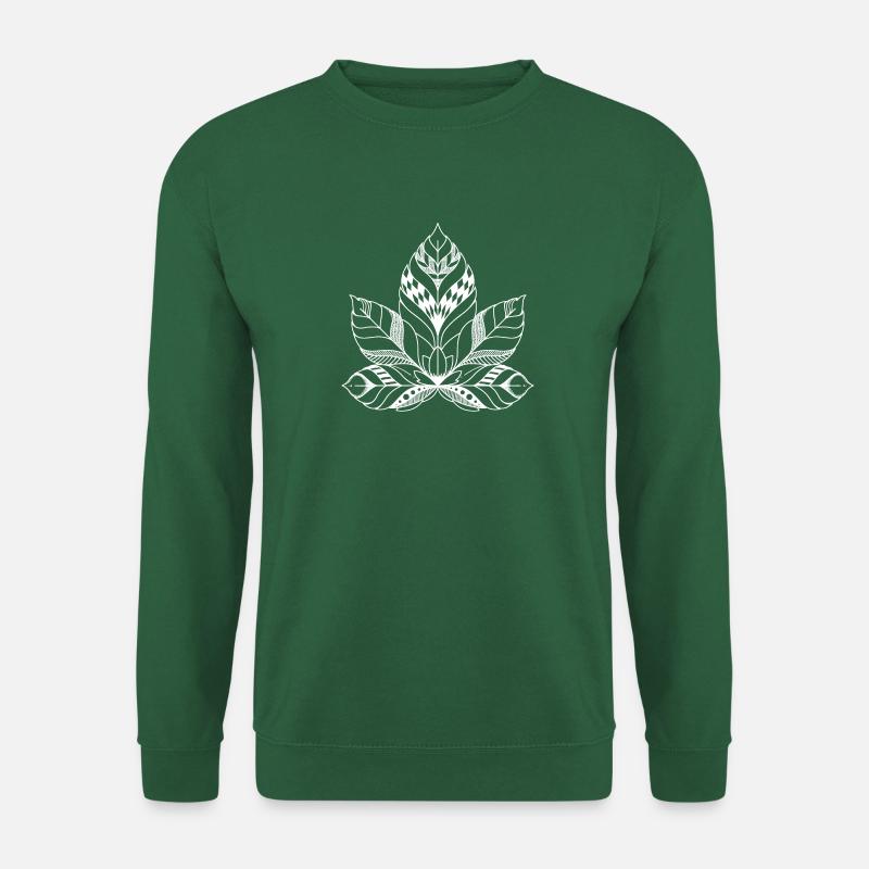 Annileaf white - Unisex Pullover - Grün
