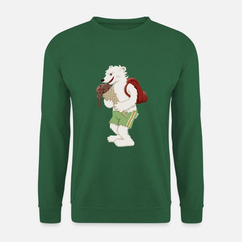Eisbär Schultüte - Unisex Pullover - Grün