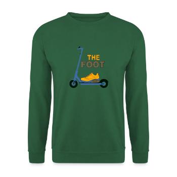 Der Fuß - Unisex Pullover - Grün - Vorne