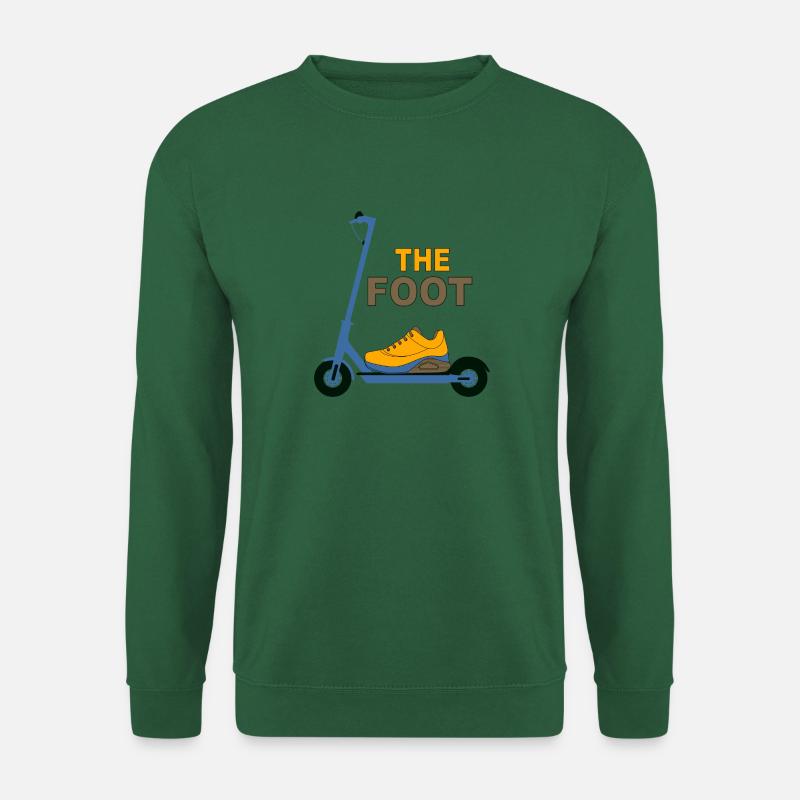 Der Fuß - Unisex Pullover - Grün