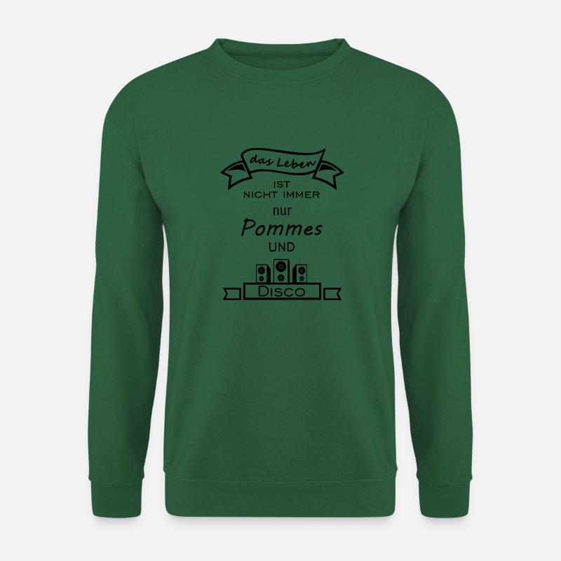 Das Leben ist - Unisex Pullover - Grün