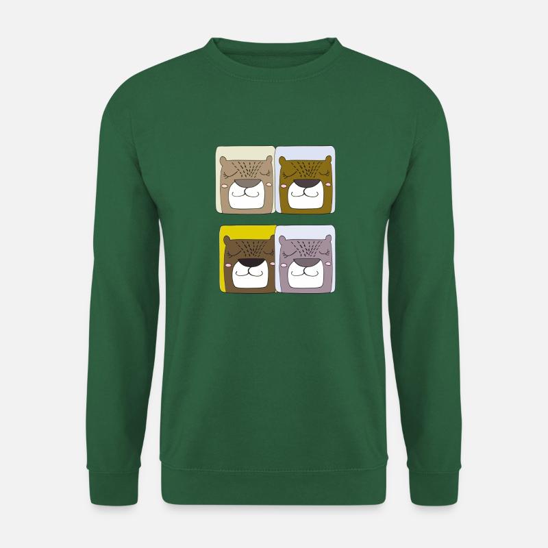 bären 4fach - Unisex Pullover - Grün