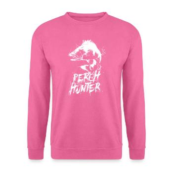 Chasseur de perches Barsch Pêcheur Jäger - Sweat-shirt Unisexe - rose - Devant