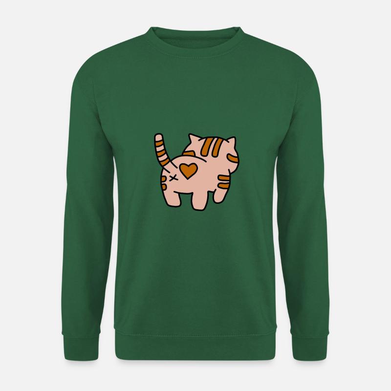 Cat Butt Disliked - Unisex Sweatshirt - green