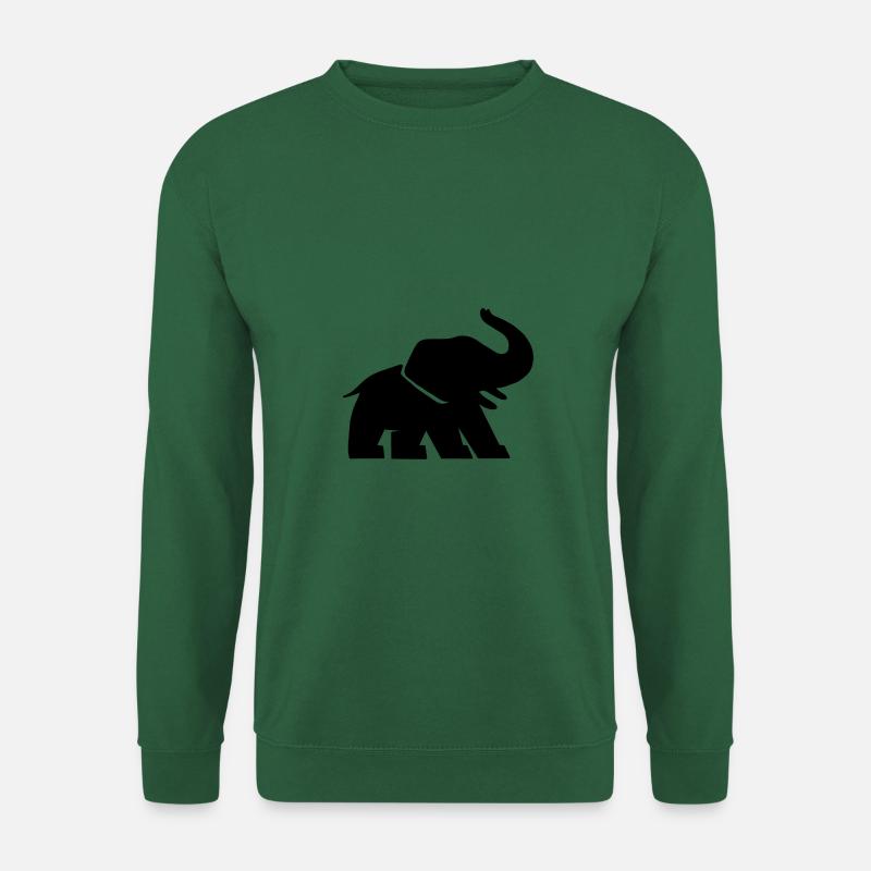 Elephant Comic - Unisex Sweatshirt - green