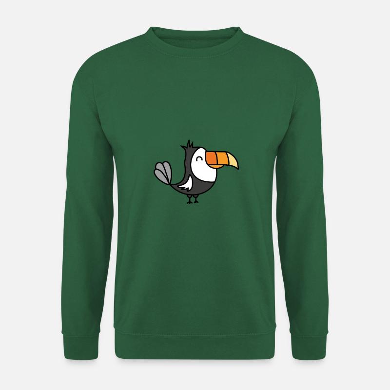 Tukan Vogel Karibik - Unisex Pullover - Grün