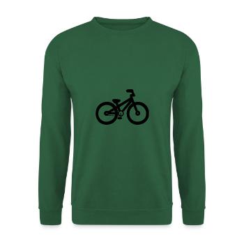 Fahrrad Bike Sport - Unisex Pullover - Grün - Vorne