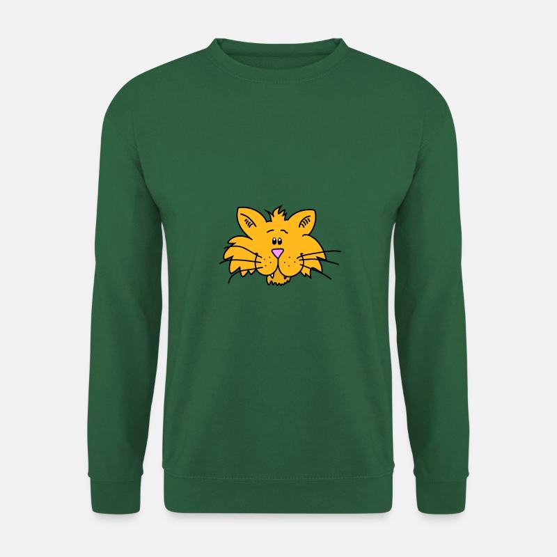 Lion Comic Cute - Unisex Sweatshirt - green