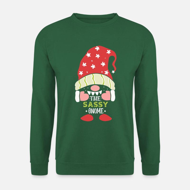 The Sassy gnome. - Unisex Sweatshirt - green