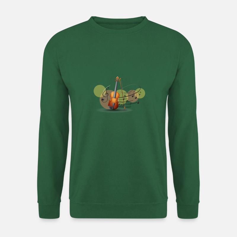 Violoncello - Unisex Pullover - Grün