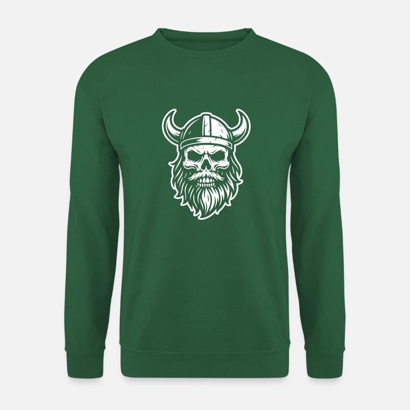 Wikinger Totenkopf - Unisex Pullover - Grün