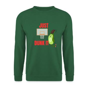 Just Dunk It Basketball Avocado - Unisex Pullover - Grün - Vorne