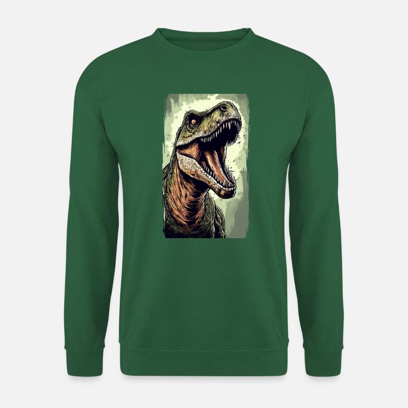 T-Rex - Sweat-shirt Unisexe - vert foncé