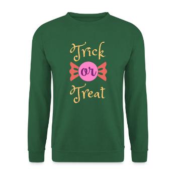 Süßes oder Saures - Unisex Pullover - Grün - Vorne