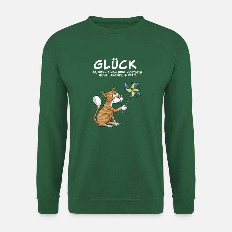 Glück ist... - Unisex Pullover - Grün