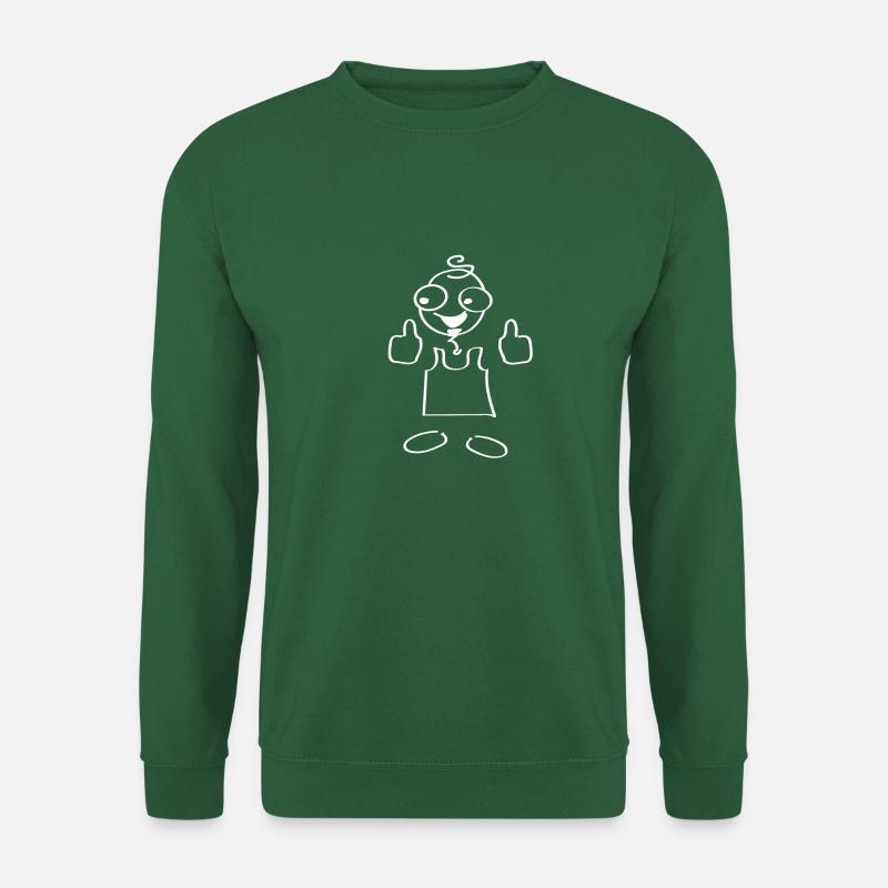 Funy - Unisex Pullover - Grün