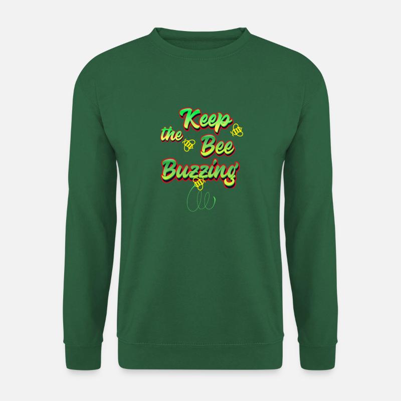 Halte die Biene am Laufen - Unisex Pullover - Grün