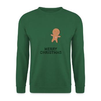 Lebkuchen Weihnachten - Unisex Pullover - Grün - Vorne