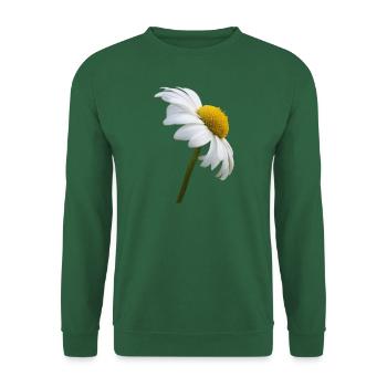 Marguerite Goose Flower - Unisex Sweatshirt - green - Front