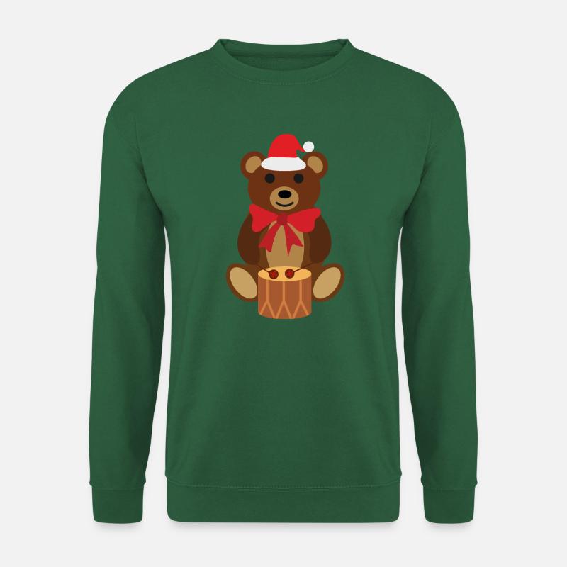 Weinachtsteddy - Unisex Pullover - Grün