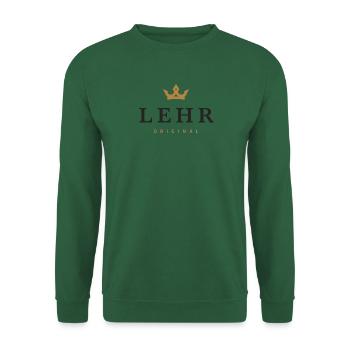 Lehr Original Familienlogo - Unisex Pullover - Grün - Vorne