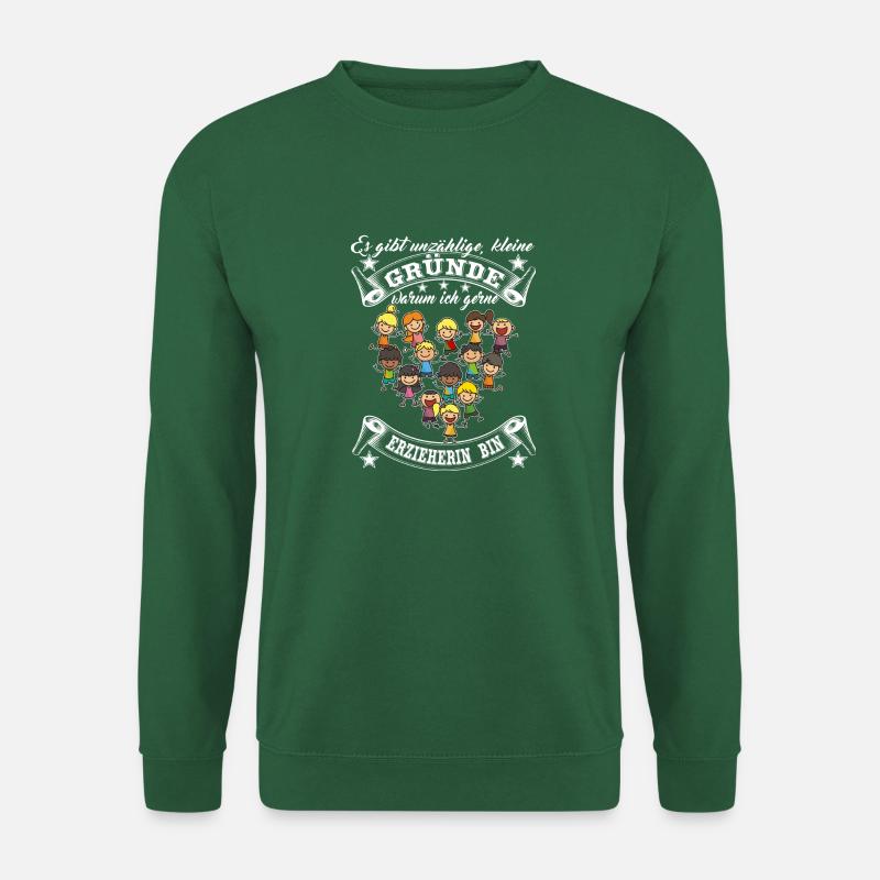 Erzieherin - Gründe - Unisex Pullover - Grün