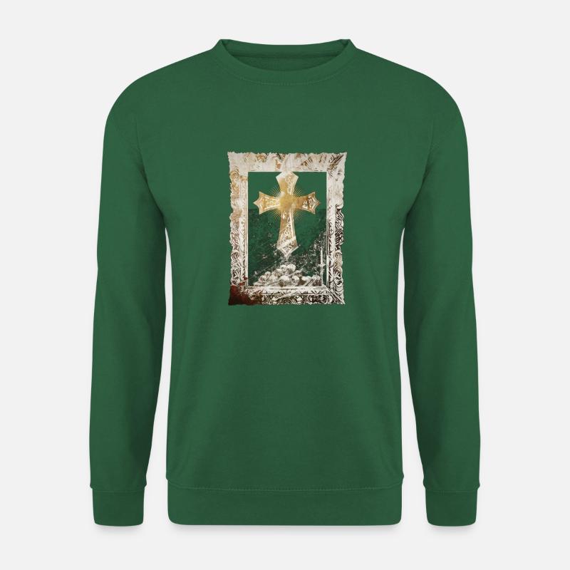 Cross it - Unisex Pullover - Grün