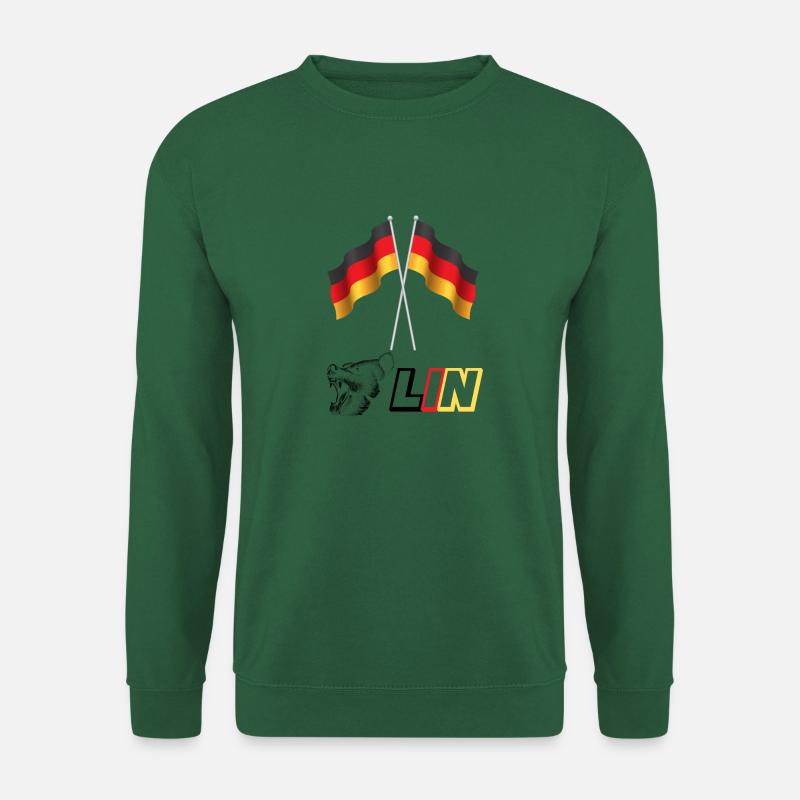 Berlin Logo mit Bär - Unisex Pullover - Grün
