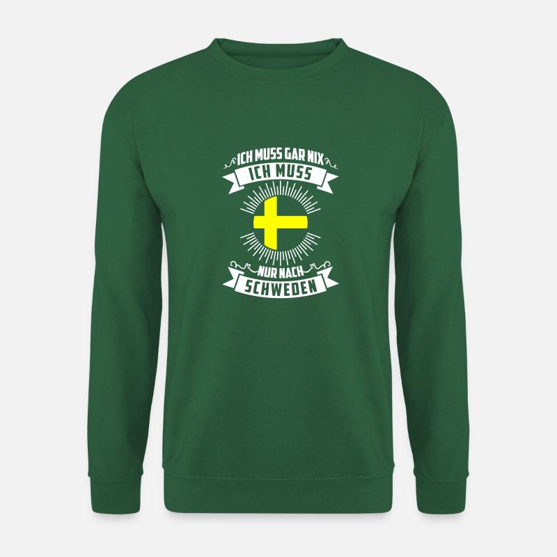 ich muss nach schweden - Unisex Pullover - Grün