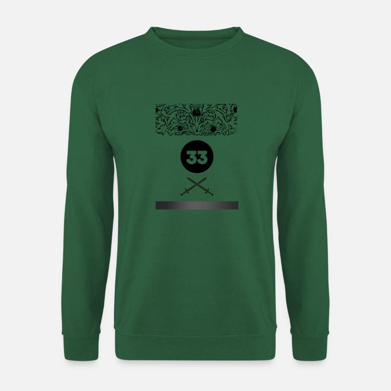 Conception de l’épée - Sweat-shirt Unisexe - vert foncé
