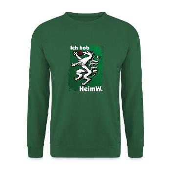 Heimweh - HeimW in meine Heimat die Steiermark - Unisex Pullover - Grün - Vorne