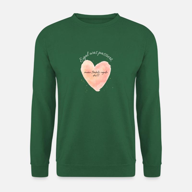 Egal was passiert, meine Mädels regeln das - Unisex Pullover - Grün