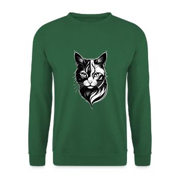 Kätzchen - Unisex Pullover - Grün - Vorne