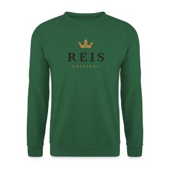 Logo original de la famille Rice - Sweat-shirt Unisexe - vert foncé - Devant