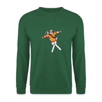 Freestyle, Wiltsch, Ski, Suisse, Effronté, Sport - Sweat-shirt Unisexe - vert foncé - Devant