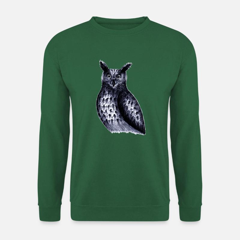 Vögel der Nacht - Unisex Pullover - Grün