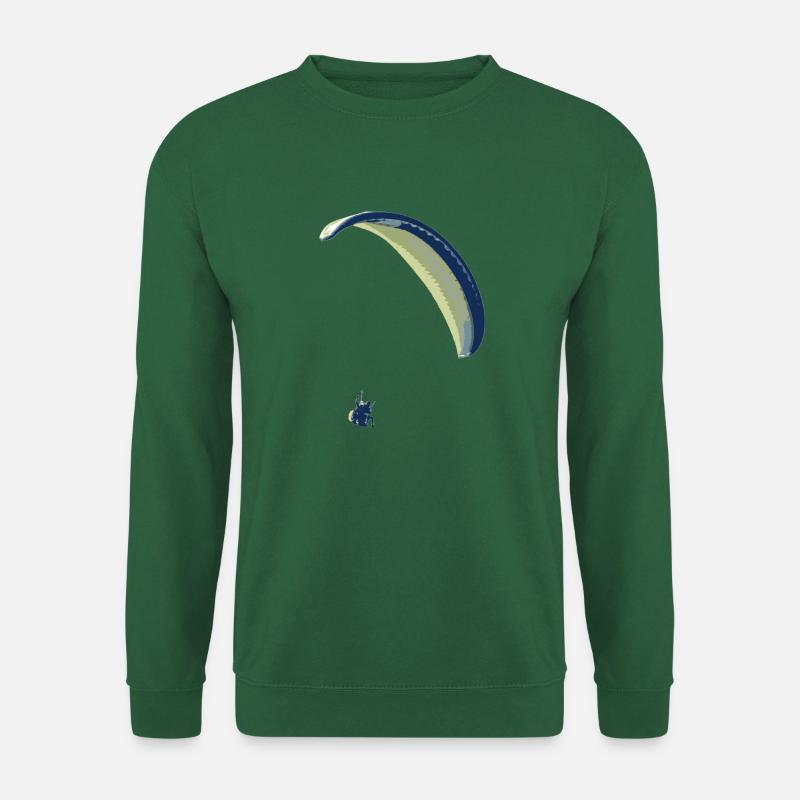 paraglider 12 - Unisex Pullover - Grün