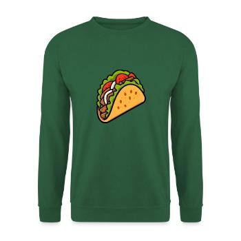 Döner Kebab Dürüm Yufka Sandwich Cuisine de rue allemande - Sweat-shirt Unisexe - vert foncé - Devant