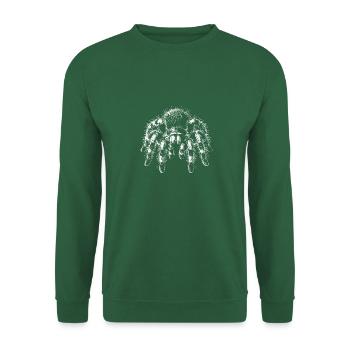 Large Hairy Tarantula Tarantula - Unisex Sweatshirt - green - Front