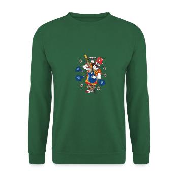 Blues, Wiltsch, Musik, art, mode, style, cool - Sweat-shirt Unisexe - vert foncé - Devant
