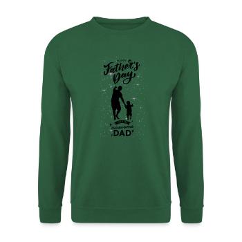 Vatertag-Alles Gute zum Vatertag - Unisex Pullover - Grün - Vorne